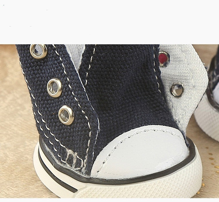 Zapatillitas “PatiStar” – Denim Cool para Perris y Gatis con Estilo ✨