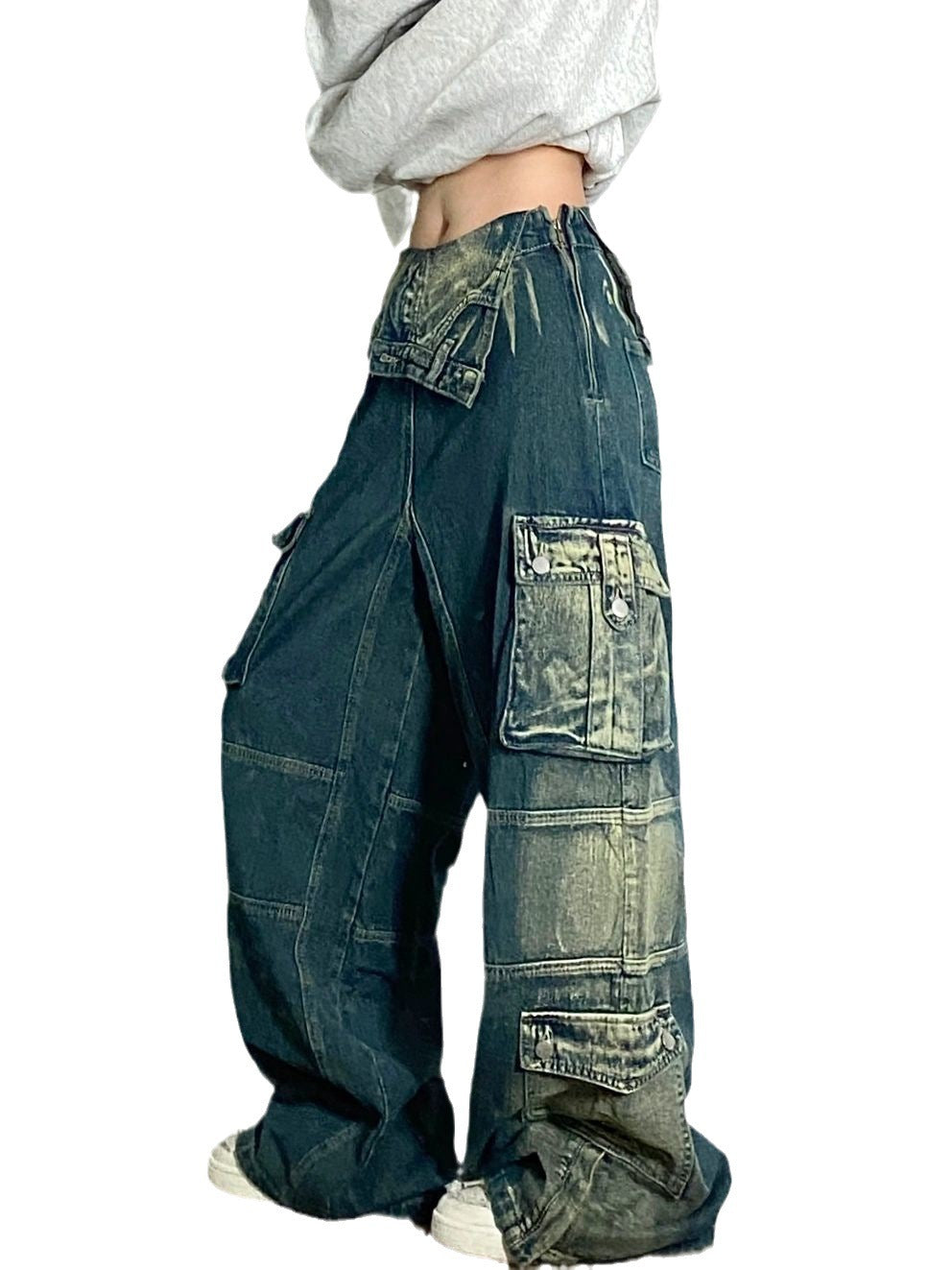 Jeans Cargo Retro Épicos – Talle para Todas