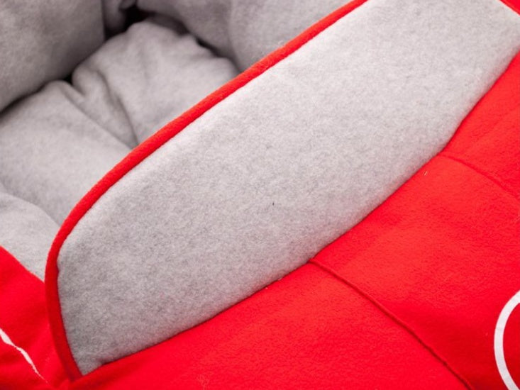 ️ Cama “Zoom Zoom” – Sofá Deportivo para Mascotas con Facha ✨
