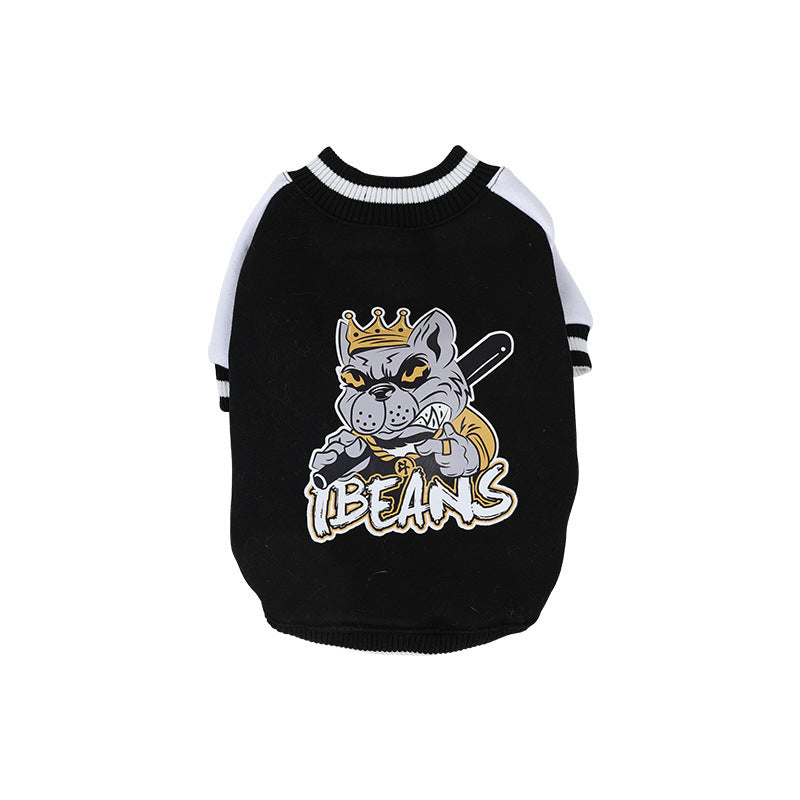 ✨ Camisa Baseball para Mascotas | Forro Polar y Abrigada