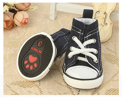 Zapatillitas “PatiStar” – Denim Cool para Perris y Gatis con Estilo ✨