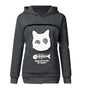 Hoodie “Miau Pocket” – Buzo con Bolsillo para Gatitos y Perris Mini