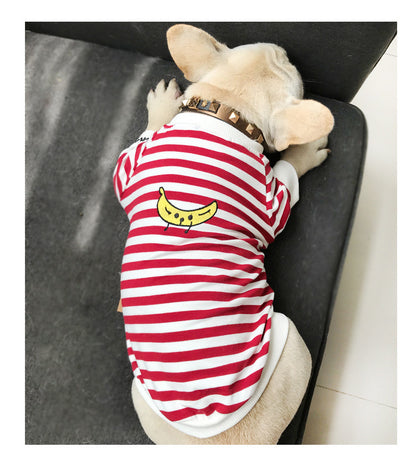 Buzo “Banana Split” – Outfit Rayado para Humana + Mascota