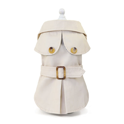 Gabardina / Trench Coat Clásico para Perros