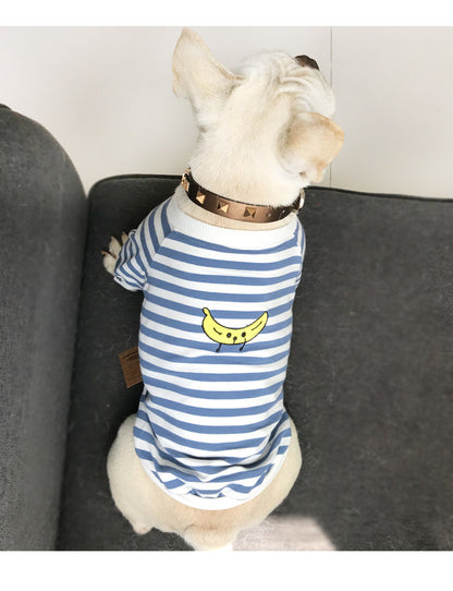 Buzo “Banana Split” – Outfit Rayado para Humana + Mascota