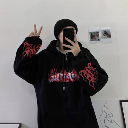 Hoodie "FireSoul" – Llama tu Estilo con Fuego y Facha