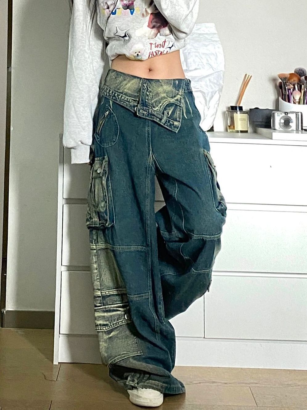 Jeans Cargo Retro Épicos  – Talle para Todas