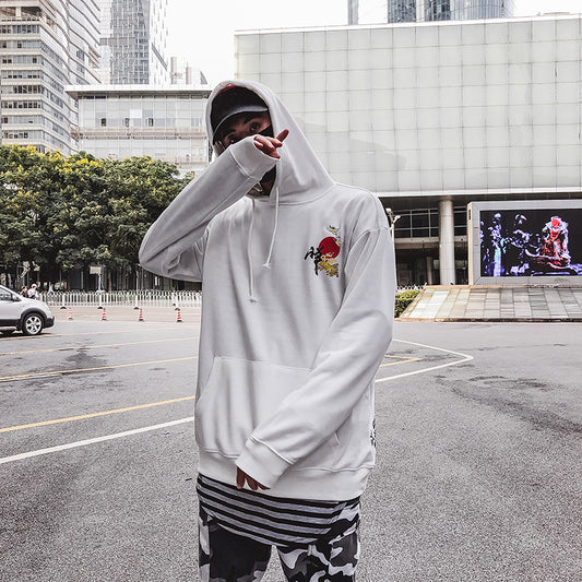 ✨ Hoodie “Kawaii Hanzi” – Abracito Suelto con Estilo Oriental