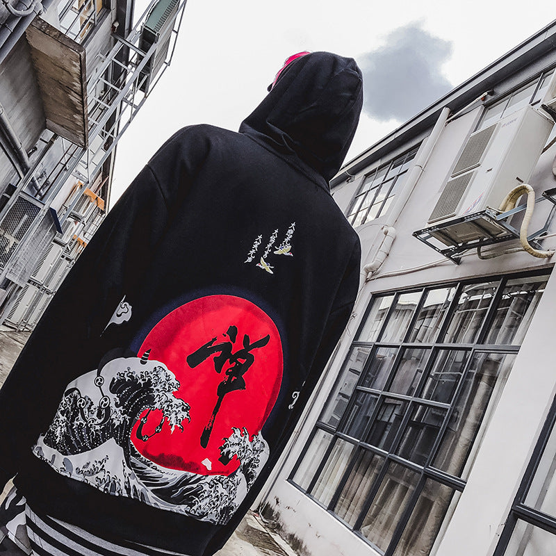 ✨ Hoodie “Kawaii Hanzi” – Abracito Suelto con Estilo Oriental
