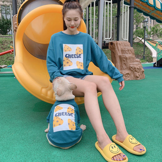 Buzo “QuesuMatch” – Outfit Parent-Child con Estilo y Sabor ✨