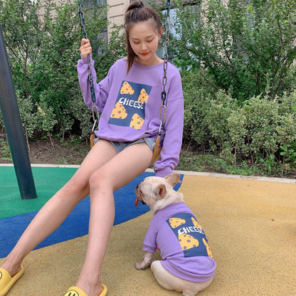 Buzo “QuesuMatch” – Outfit Parent-Child con Estilo y Sabor ✨