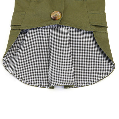 Gabardina / Trench Coat Clásico para Perros