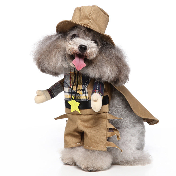 ✨ Disfraz Cosplay 3 en 1 para Mascotas – ¡Diversión Total en Cada Fiesta!