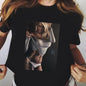 Remera Negra Manga Corta | Talles Para Todas