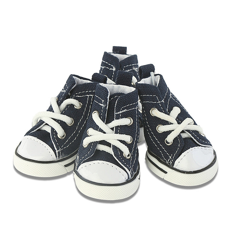 Zapatillitas “PatiStar” – Denim Cool para Perris y Gatis con Estilo ✨