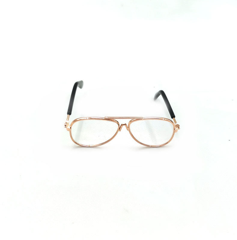 Gafas Mini Hip Hop para Mascotas | Lentes de Resina y Marco Metálico ✨