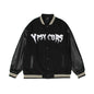 Chaqueta “Dark Script” – Letras Bordadas y Estilo Oscuro ✨