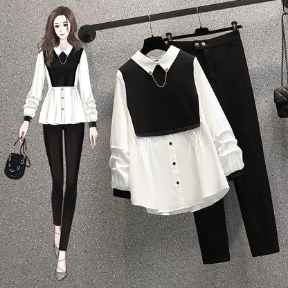 Traje de Pantalón y Camisa Mujer | Todos los Talles ✨
