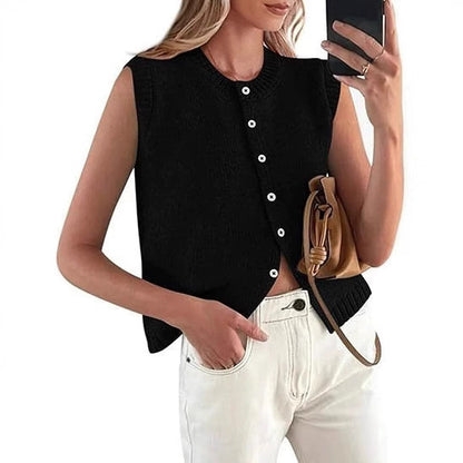✨ Chaleco Sin Mangas Tejido 3D | Estilo Street Hipster en Tendencia