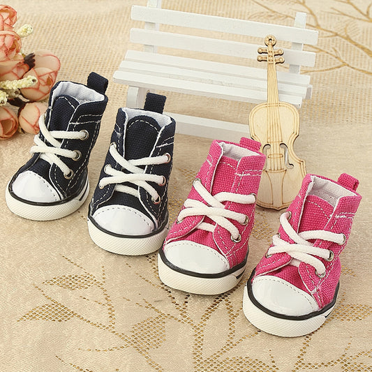 Zapatillitas “PatiStar” – Denim Cool para Perris y Gatis con Estilo ✨