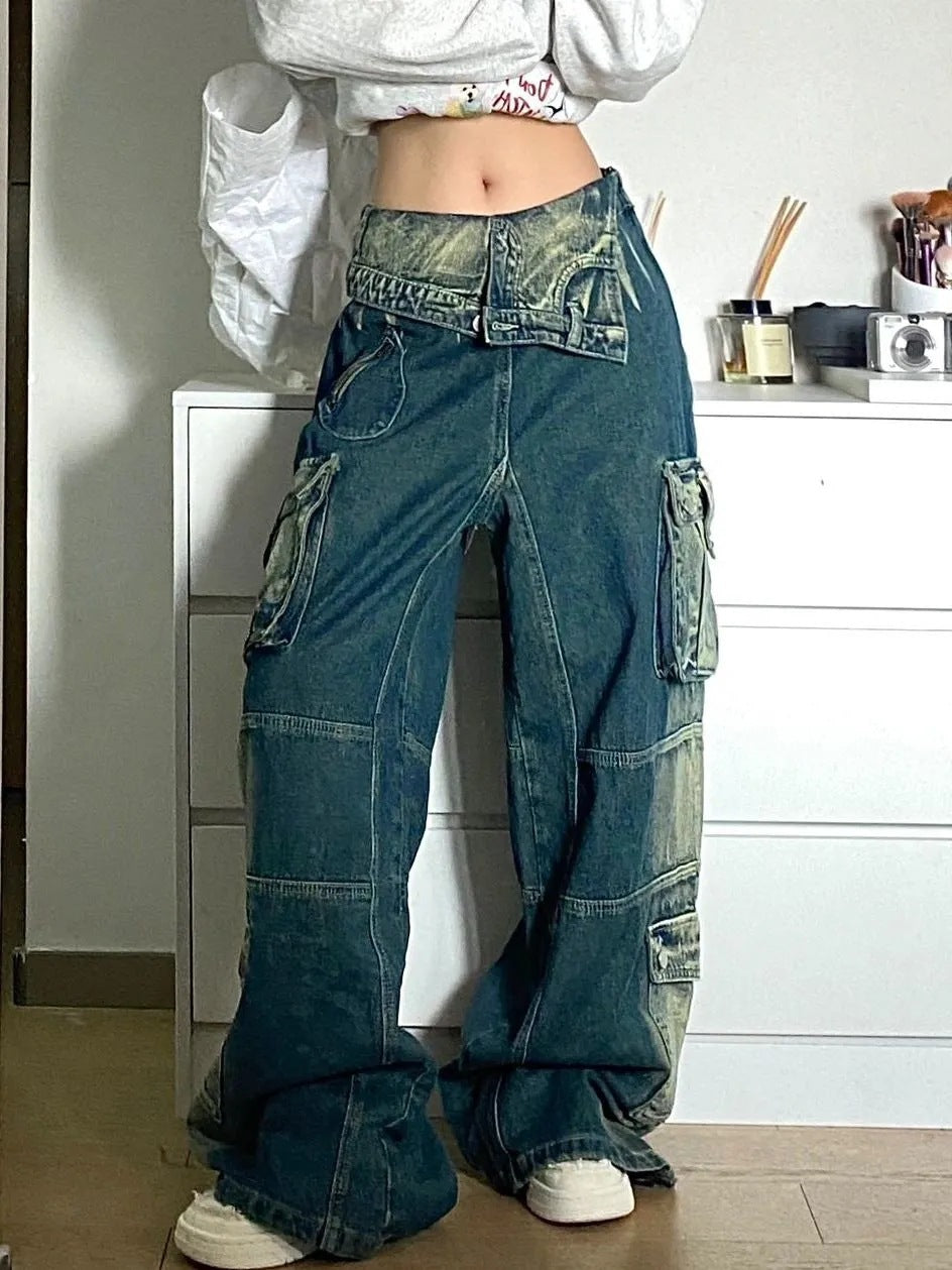 Jeans Cargo Retro Épicos  – Talle para Todas