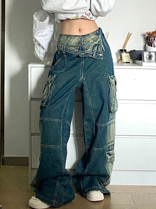 Jeans Cargo Retro Épicos  – Talle para Todas