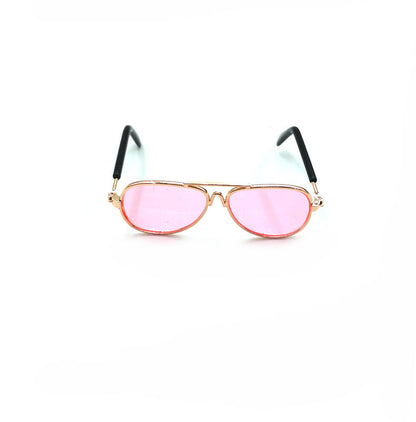 Gafas Mini Hip Hop para Mascotas | Lentes de Resina y Marco Metálico ✨