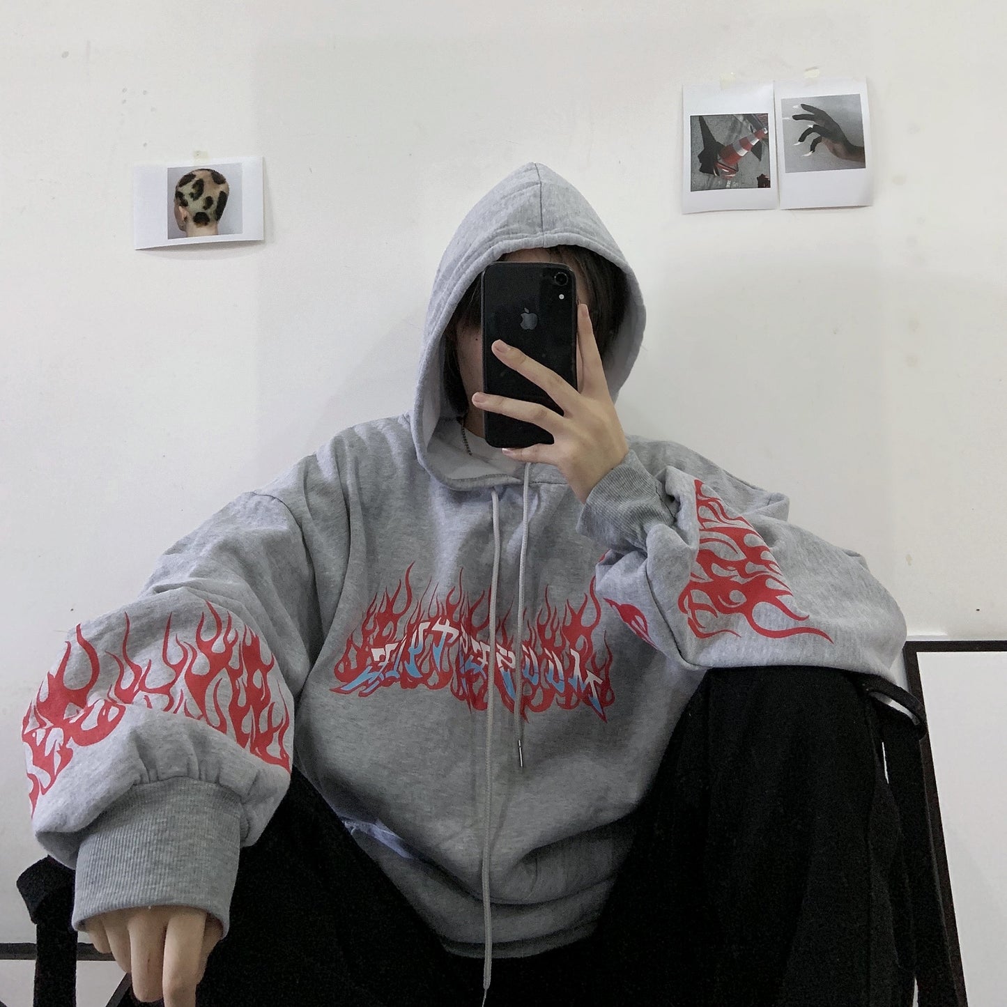Hoodie "FireSoul" – Llama tu Estilo con Fuego y Facha