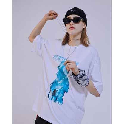 Remera “Ghost Mode” – Estilo Suelto y Oscuro con Flow ✨