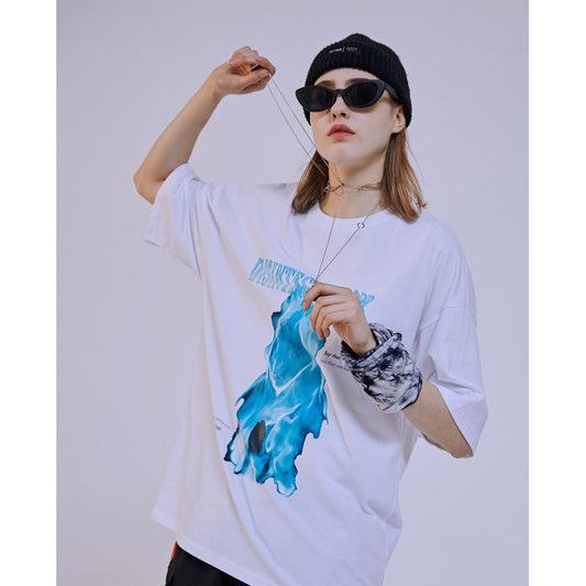 Remera “Ghost Mode” – Estilo Suelto y Oscuro con Flow ✨
