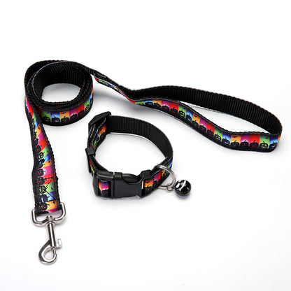 Collar con Correa de Halloween