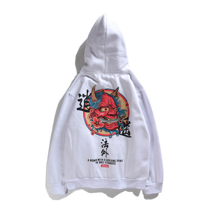 Hoodie Street Asiático  – Estilo Loose Unisex