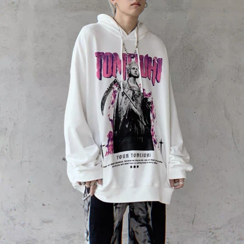 Hoodie “Angel Rebelde” – Estilo Retro con Alas de Facha