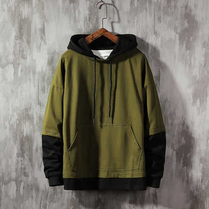 Dos Hoodies Falsos con Capucha Suelta ✨