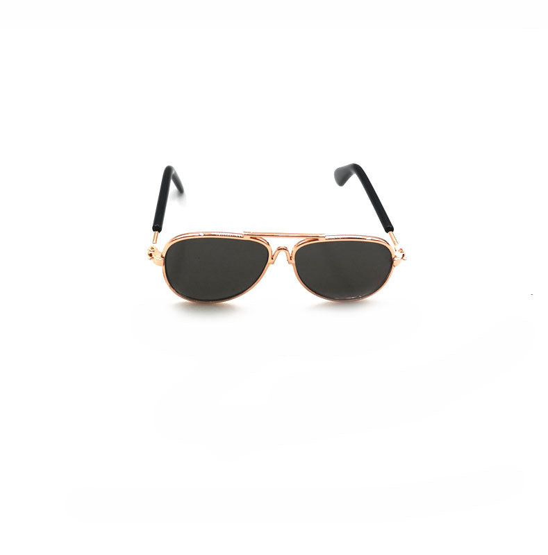 Gafas Mini Hip Hop para Mascotas | Lentes de Resina y Marco Metálico ✨