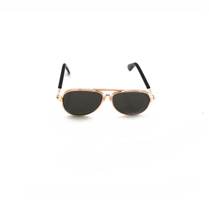 Gafas Mini Hip Hop para Mascotas | Lentes de Resina y Marco Metálico ✨