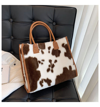 Bolso Commuter Estilo Coreano - Leopardo Chic y Mucho Espacio