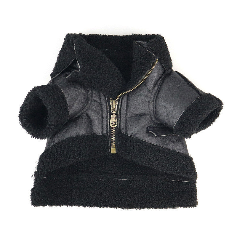 Chaqueta Punk con Corderito