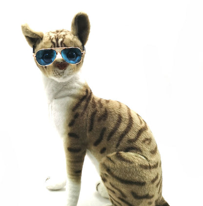 Gafas Mini Hip Hop para Mascotas | Lentes de Resina y Marco Metálico ✨