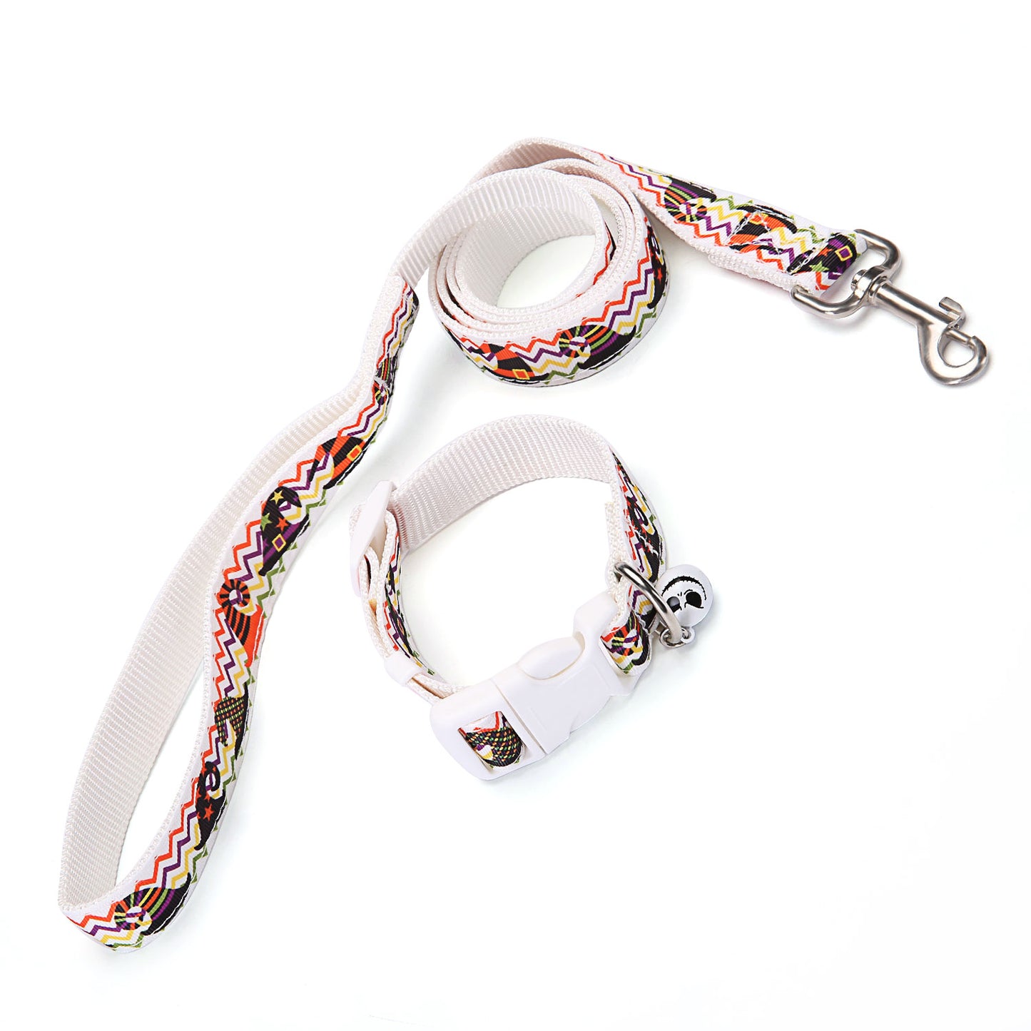 Collar con Correa de Halloween