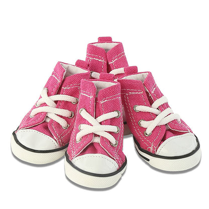 Zapatillitas “PatiStar” – Denim Cool para Perris y Gatis con Estilo ✨