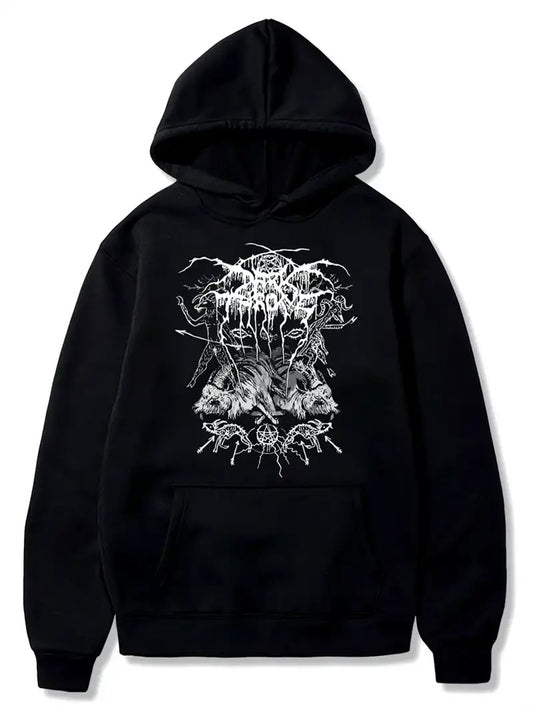 ️ Hoodie “Gothic Whispers” – Oscuridad con Estilo ️
