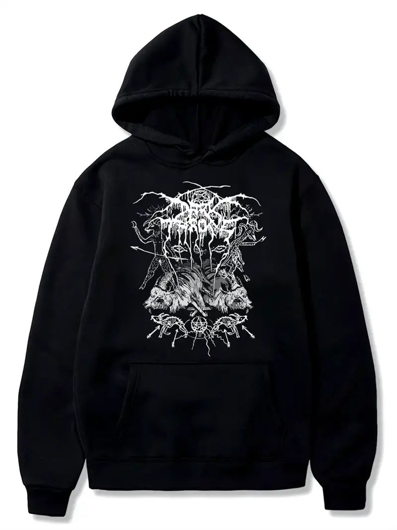 ️ Hoodie “Gothic Whispers” – Oscuridad con Estilo ️