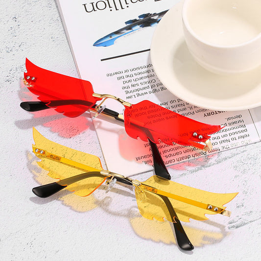 ️ Gafas "SkyWings" – Estilo Hip Hop con Alas para Volar Tu Look ✨