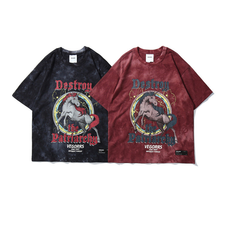 Remera Destroy Patriarchy Manga Corta ✨