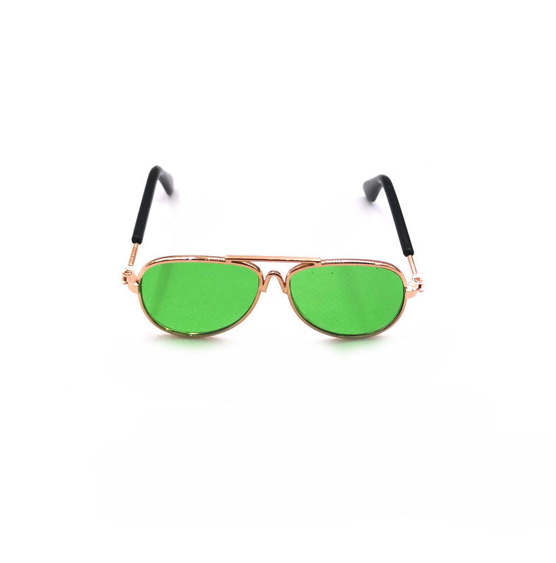 Gafas Mini Hip Hop para Mascotas | Lentes de Resina y Marco Metálico ✨
