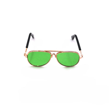 Gafas Mini Hip Hop para Mascotas | Lentes de Resina y Marco Metálico ✨