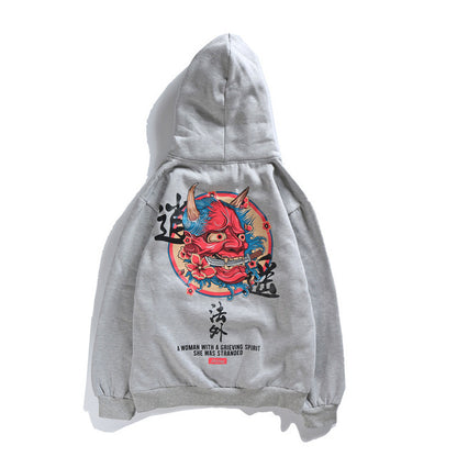 Hoodie Street Asiático  – Estilo Loose Unisex