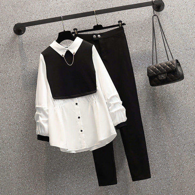 Traje de Pantalón y Camisa Mujer | Todos los Talles ✨