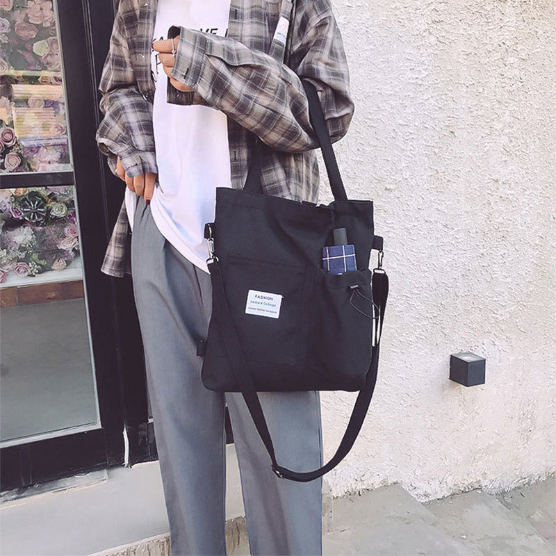 Mochila Harajuku Multiuso - Estilo Preppy con Toda la Onda